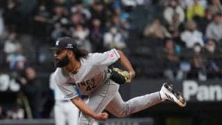 【ロッテ】ジャクソン4月14日移籍後ホーム初登板「粘り強く投げ、勝利へ導いていきたい」