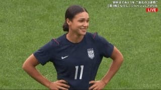 「ママと同じく美人さん」アメリカ代表FWの“赤ちゃん”登場に胸キュン！出産後わずか8か月で日本戦先発…丸山桂里奈もメロメロ「あにゃにゃー！」