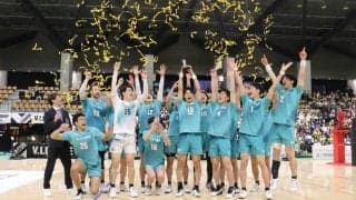 クボタスピアーズ大阪がV.LEAGUE男子で初優勝　上杉徹監督は北海道で「恩返し」