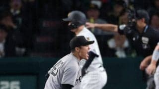 巨人・則本　６回２安打無失点で降板　甲子園での阪神戦で無失点を継続