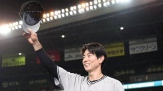 九回に決勝打の巨人・松本　移籍後初のヒロインで「ジャイアンツ１年目の松本剛です」と自己紹介　「やっと一員になれたかな」と感無量