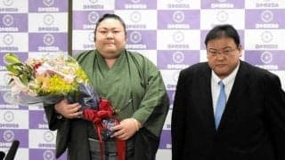 剣翔が引退会見　６月の挙式披露宴で断髪式を予定　第二の人生は焼き肉店社長に