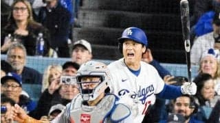 大谷翔平のビックリ表情　一夜明けの米でも話題「礼儀正しくパニックになってる人」「捕手の目、一緒」米メディアが拡散→注目シーンに