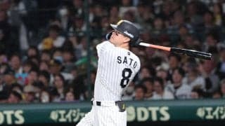 阪神佐藤輝明が打率４割でリーグトップ、パは楽天辰己涼介が３割８分８厘で首位／トップ５