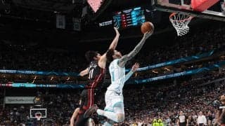 プレーイン初戦から延長突入の激闘…ホーネッツがボールの決勝点でヒートに勝利