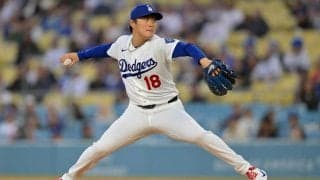 ドジャース競り勝ち２連勝　大谷翔平は敬遠で48戦連続出塁、山本由伸３勝目ならずも１失点の力投