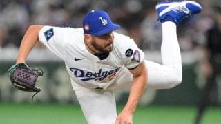 ドジャース　ベシアが圧巻の３者連続Ｋで２セーブ目！ディアス不在の中、代役クローザーが完全投球「最高です！」