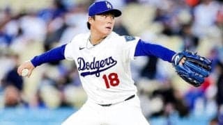 「うわっ、空を歩いてる？」　山本由伸がフワリ　ＭＬＢ公式Ｘ「Ａｉｒ　Ｙｏｓｈｉ！」と動画投稿　ＳＮＳ「マリオのヨッシー並みのジャンプ」