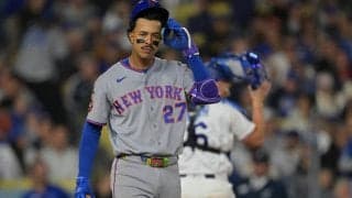 メッツがドジャースに競り負け、泥沼７連敗…１回に21イニングぶり得点も深刻な貧打に苦しむ