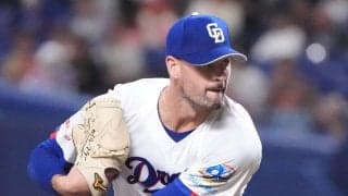 【中日】今季初先発マラーがグラブをたたきつける　自身の悪送球から先制点を献上