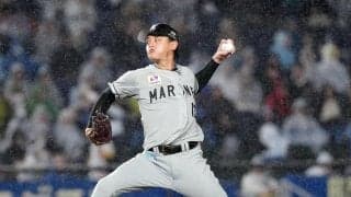 【ロッテ】ドラ２毛利海大３回５失点降板　２回まで無失点も雨脚強くなった３回から精彩欠く