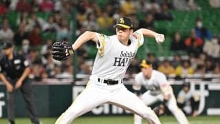 【ソフトバンク】大関友久７回途中２失点　ノーワインドアップで「出力、肩の安定性」力強さ戻る