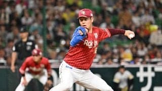 【楽天】鈴木翔天、８回にアクシデントで緊急降板　連続三振で２死も次打者のフルカウントで交代