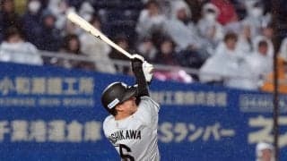 【ロッテ】連敗３でストップ　八木彬がプロ初勝利、西川史礁が３ラン含む４安打５打点