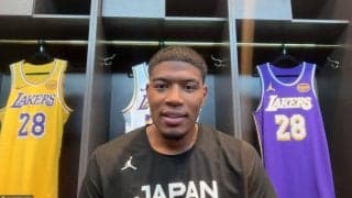【NBA】レイカーズ八村塁、プレーオフ１回戦ロケッツ戦へ「どんどんアグレッシブにできたら」