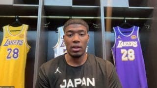 八村塁「ハイレベルなバスケを」　１８日開幕ＰＯへ意気込み　学校を休んで見ていた舞台で初優勝目指す