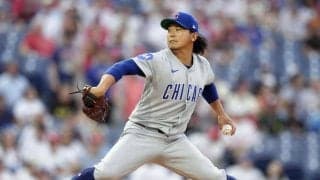 今永昇太が今季初勝利！完全復活の２年ぶり自己最多タイ１１奪三振　先頭打者被弾も強力フィリーズ打線を６回１失点　鈴木誠也は今季初のマルチ安打　ＡＢＳチャレンジも成功