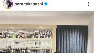 高梨沙羅が「可愛すぎぃ」おそろコーデの男性と「楽しそう」「その笑顔」「リラックスしてる」とほっこり