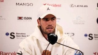 アルカラスが2回戦を前に棄権「もっと深刻な怪我だった」。右手首負傷で世界1位奪還ならず[バルセロナ・オープン]