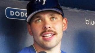 ドジャース　ラッシングが４号グランドスラム！大谷翔平のＤＨ代役が大活躍　二回には先制起点の二塁打