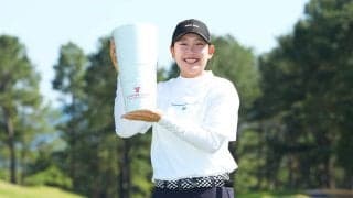荒川怜郁がプロ初優勝 2打差2位に徳永歩／女子下部