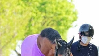 【皐月賞】友道厩舎のアドマイヤクワッズは８枠１７番　陣営「うちはアンライバルドがピンク帽で勝ってますので…」