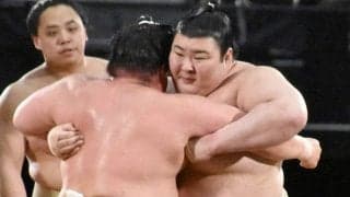 熱海富士、巡業恒例の質問コーナーの“珍回答”で沸かせる「昨日の夜、食べたんですけど…」すき家推しを告白
