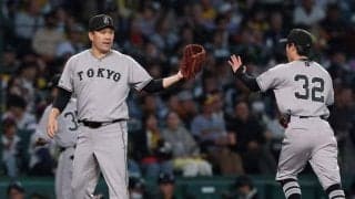 巨人　田中将が野茂超え日米通算２０２勝目　“伝統の一戦”初登板で６回３失点　「甲子園での阪神戦」で５８１４日ぶり白星