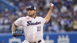 【ヤクルト】キハダがNPB初登板から７試合連続セーブ　22年大勢のプロ野球記録に並ぶ