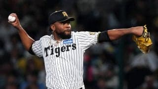 【阪神】変化球がキレッキレ！ドリスが３者連続三振　ダルベック、キャベッジ、増田陸を３人斬り