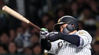 【阪神】森下翔太が大勢との力勝負に完勝　154キロ打ち砕き左中間割る二塁打　侍ジャパン対決