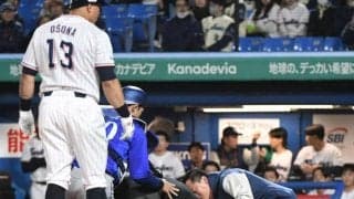 ＤｅＮＡ・筒香　自身の代打安打よりアクシデントで交代の川上球審を心配「無事を祈るだけです」
