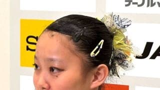 【体操】１５歳の新星、西山実沙が予選を１位通過　「去年から優勝目指してやってきた」