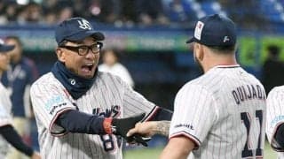 ヤクルト堅首「８番・投手」松本健プロ初安打で打線繋ぐ　池山監督「打者陣も『何とかしないといけない』という思いが強くなる」