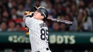 阪神・嶋村がプロ初打席　いきなりＶＳマルティネスもフルスイングで左飛「良い方向に捉えて」次戦につなげる