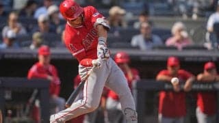 トラウト、ヤンキースタジアム＆ビジターで史上初の４日連続本塁打、ヤ軍戦は最長タイの５戦連続