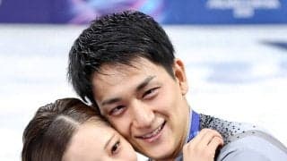 引退のりくりゅう「園遊会」で華やか和装！「結婚式みたい」「淡いお色」「品があって綺麗」