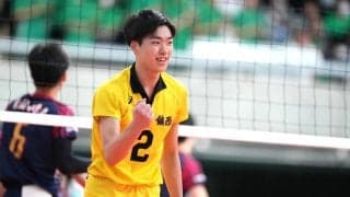 一ノ瀬漣（鎮西高3年）が高校生では唯一の男子日本代表に選出　目標の石川祐希、髙橋藍と同じ環境で「世界で通用するプレーヤー」へ