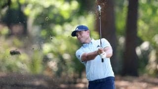 オーバーグ、ボギーフリーの8バーディで単独首位「間違いなく良い一日」