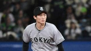 「忍者が巨人にもおる」「すごすぎる」巨人２３歳の超ファインプレーにＳＮＳ沸く　逆シングル好捕で併殺完成