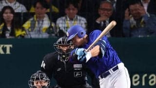 【阪神】坂本誠志郎ド根性の三振ゲッツー　右膝ファウル直撃で悶絶中断→直後にストライク盗塁刺