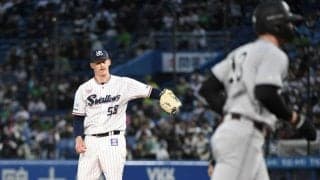 ヤクルト　初先発ウォルターズは三回途中７失点でＫＯ　２つの押し出しと制球定まらず