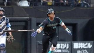 【日本ハム】万波中正７号　右方向は６号に続き２本目「完璧。いい形でスイングできました」