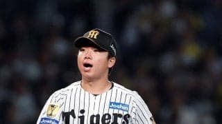 阪神　村上は６回１失点　甲子園の中日戦は２３年から７戦７勝も８試合目で初めて白星つかず　六回に２死満塁の勝ち越し機も近本が空振り三振