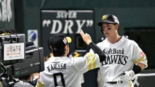 【ソフトバンク】栗原陵矢「とにかく集中して打席に」11試合ぶりアーチで意地、打率も３割超え