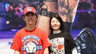 現地観戦のWWEにハマった日本人親子
