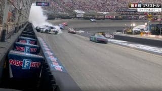 「すげえ立て直した」高速オーバル、壁スレスレで驚異のリカバリー 「凄いマシンコントロール」無傷の生還劇に称賛の声