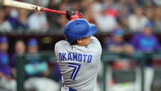 岡本和真、３戦連続無安打　ブルージェイズは３連敗で借金５