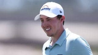 M.フィッツパトリック、8バーディで単独首位に「とても良いプレーができた」