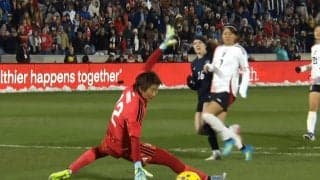 「爆速すぎる」なでしこ、“衝撃の8秒カウンター”で失点…女王アメリカに「完全に崩された」レジェンドDFは“配置バランス”の隙を指摘